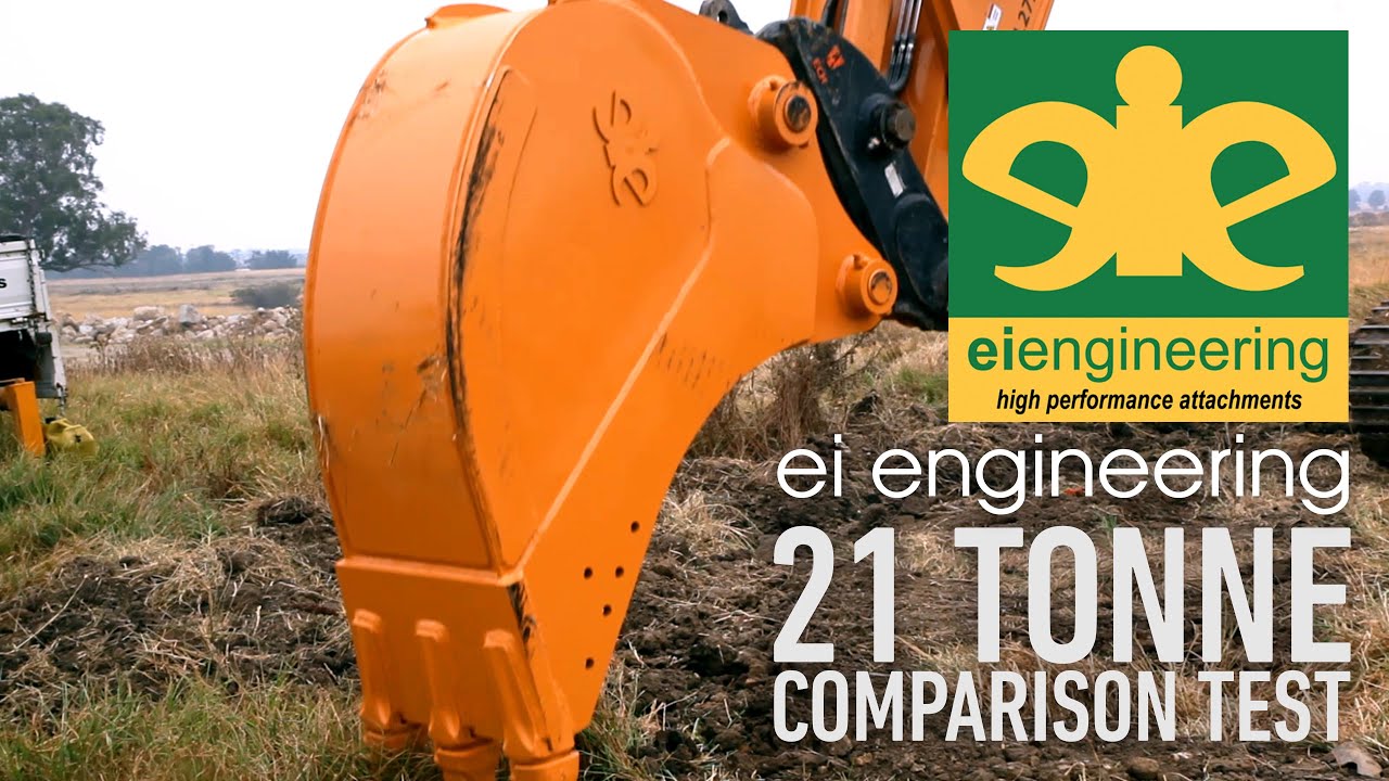 21 Tonne Excavator Bucket Comparison Test
