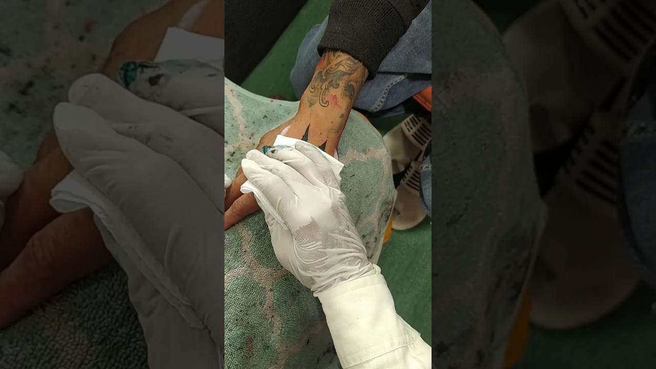 Weed tattoo