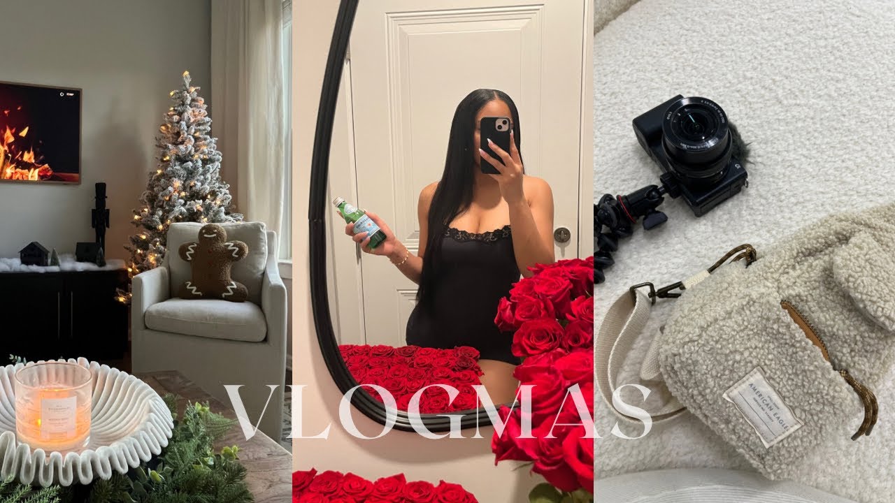 VLOGMAS  | BLACK FRIDAY SHOPPING + NEW NAILS + SIMMER POT RECIPE + CLEAN W/ ME + MORE
