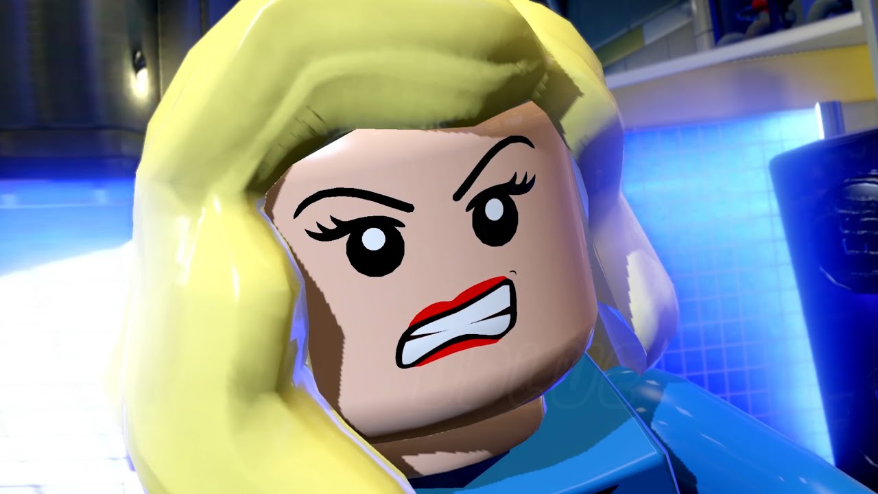 Invisible Woman Performs All Cutscenes in LEGO Marvel Super Heroes
