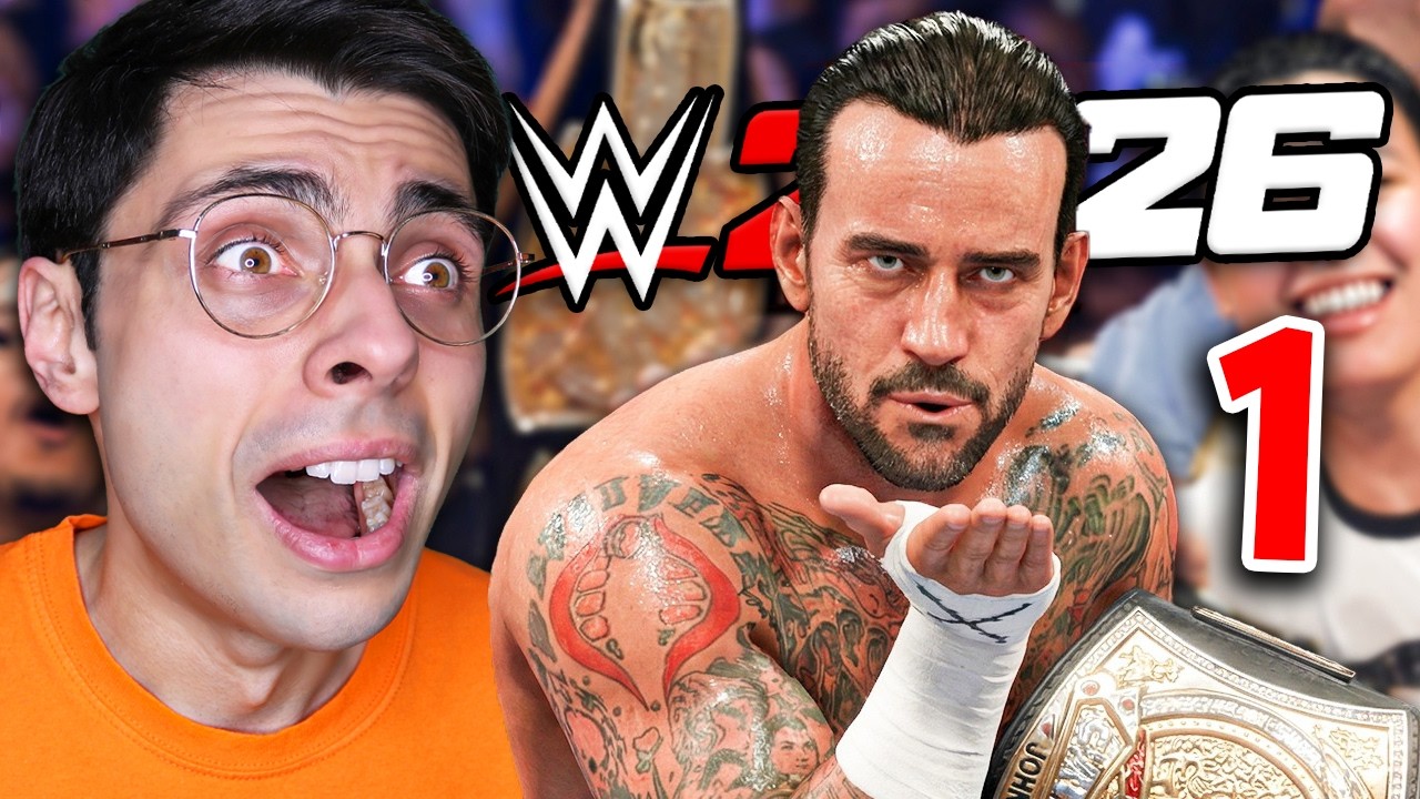 WWE2K26 CARRIERA #1 - CM PUNK CONTRO IL CORNUTONE 😱
