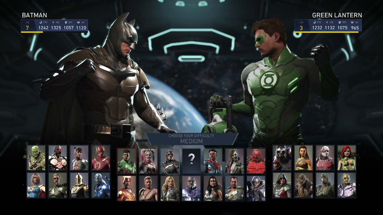 Injustice 2 - Single fight gameplay - Batman