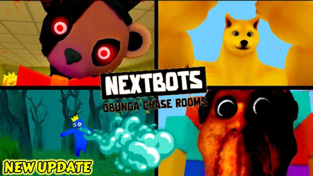 Nextbots Obunga Chase Rooms New Monster Escape Full Gameplay