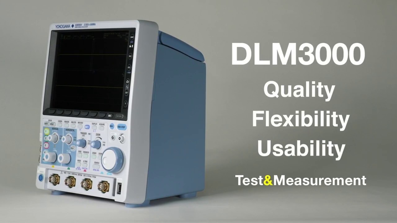 DLM3000 Mixed Signal Oscilloscopes - an introduction