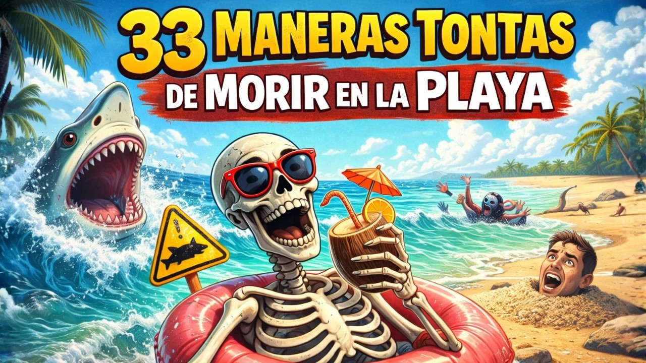 33 Muertes Más Estúpidas en Playas de la Historia Humana