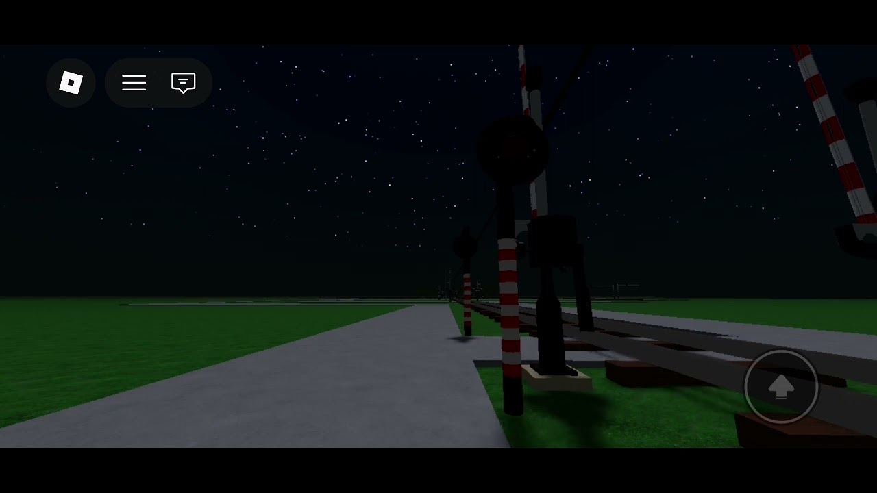 spoorwegovergang​ railroad​ crossing​ the​ night​🌙