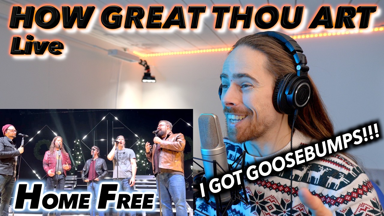 Home Free - How Great Thou Art (live) РЕАКЦИЯ! (У МЕНЯ МУРАШКИ ПО КОЖЕ!)