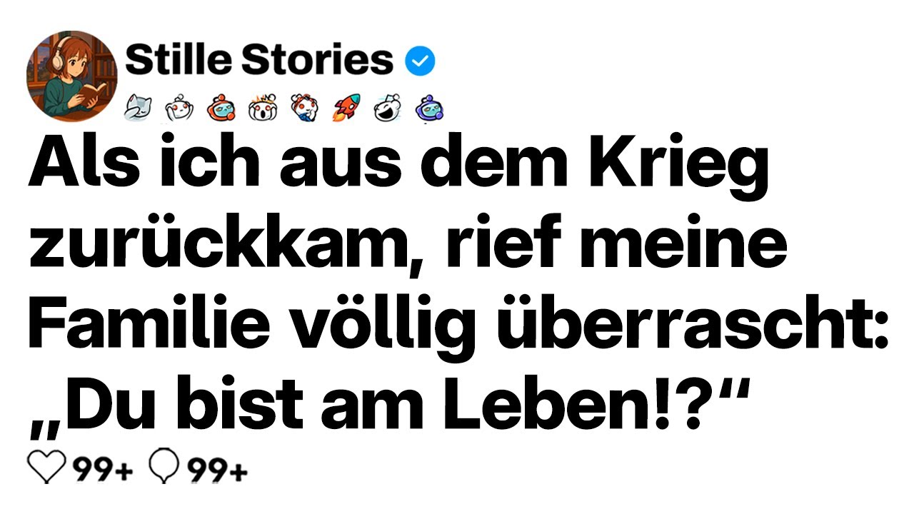 [VOLLE GESCHICHTE] Als ich aus dem Krieg zurückkam, rief meine Familie: „Du hast ÜBERLEBT!?“