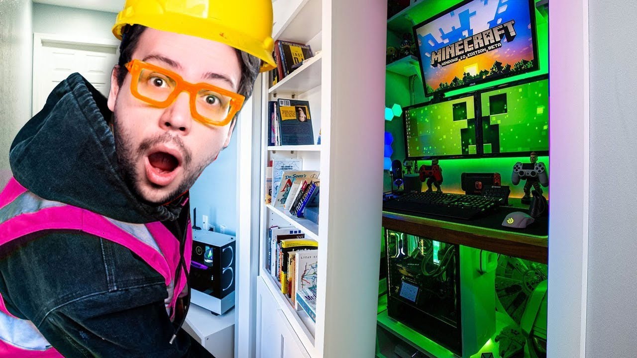 HO COSTRUITO LA STANZA DA GAMING SEGRETA NELLO STUDIO DI MARCY !