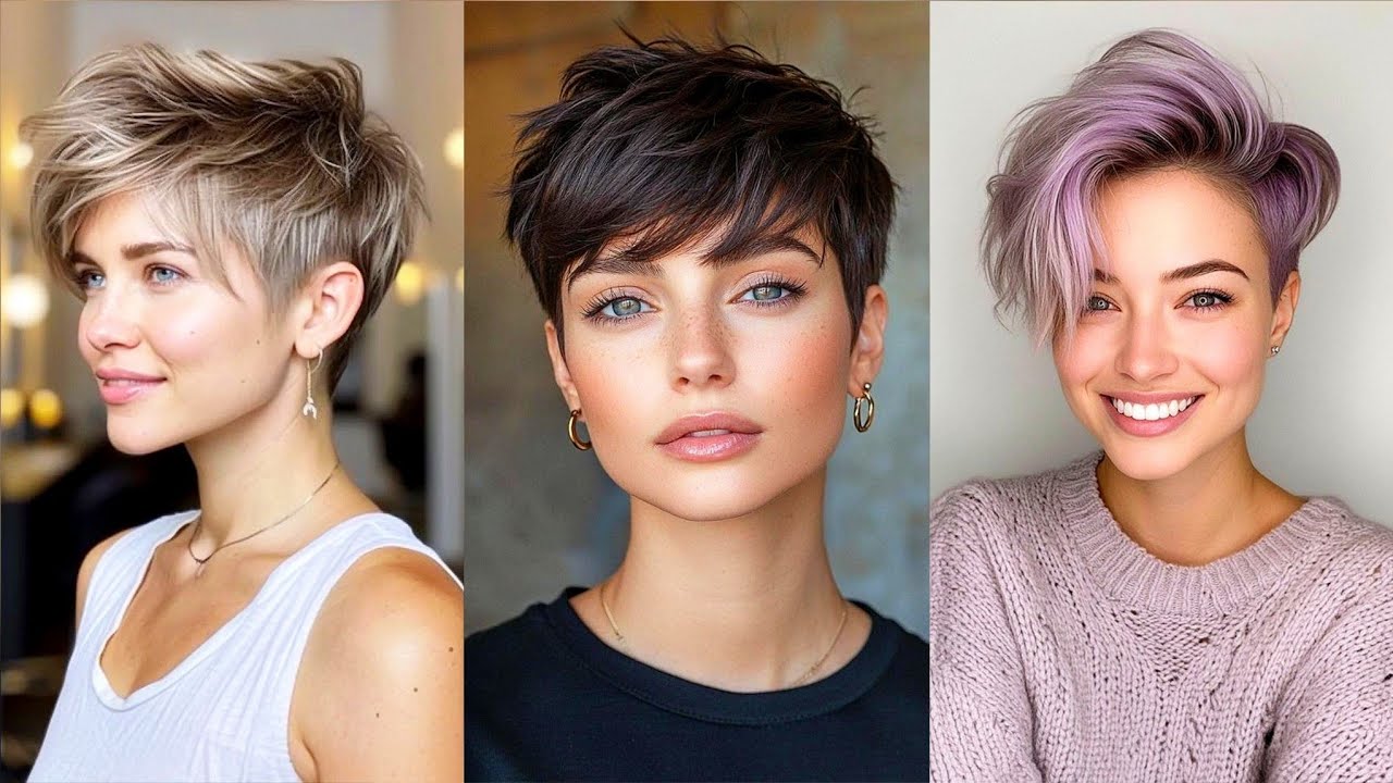 Undercut pixie Haircuts for women over 50 | Pinterest pixie hair cuts 2025 | short pixie hair cut md