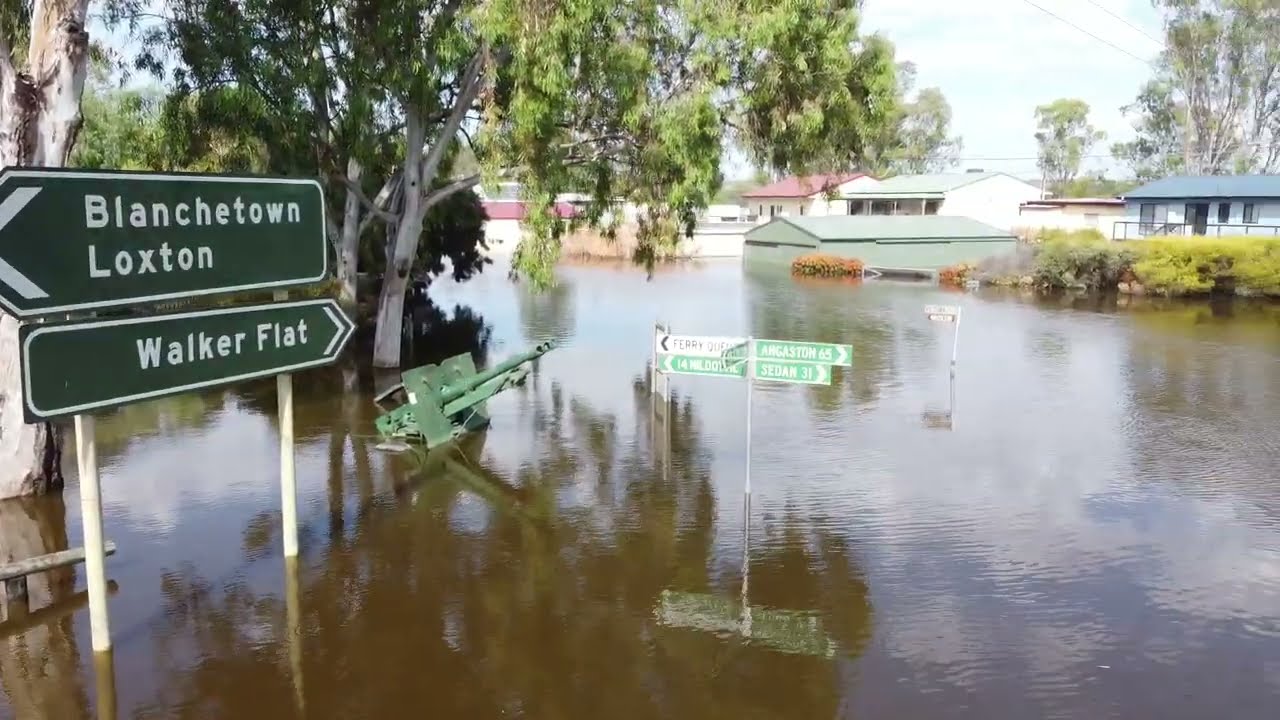 Swan Reach - Ferry and Road