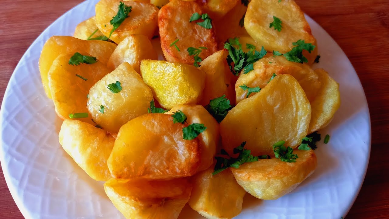 Картофель, запеченный в аэрогриле | Без предварительного отваривания