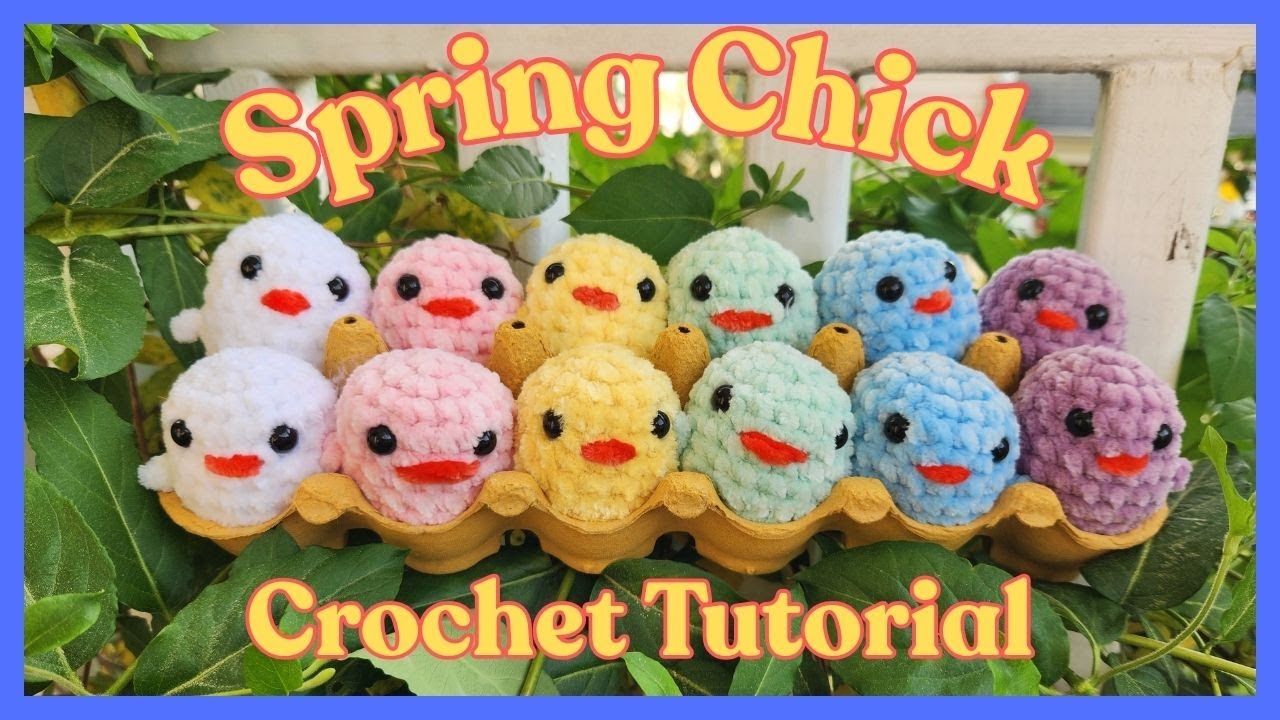 Super Quick Easter Crochet With Dollar Tree Yarn!