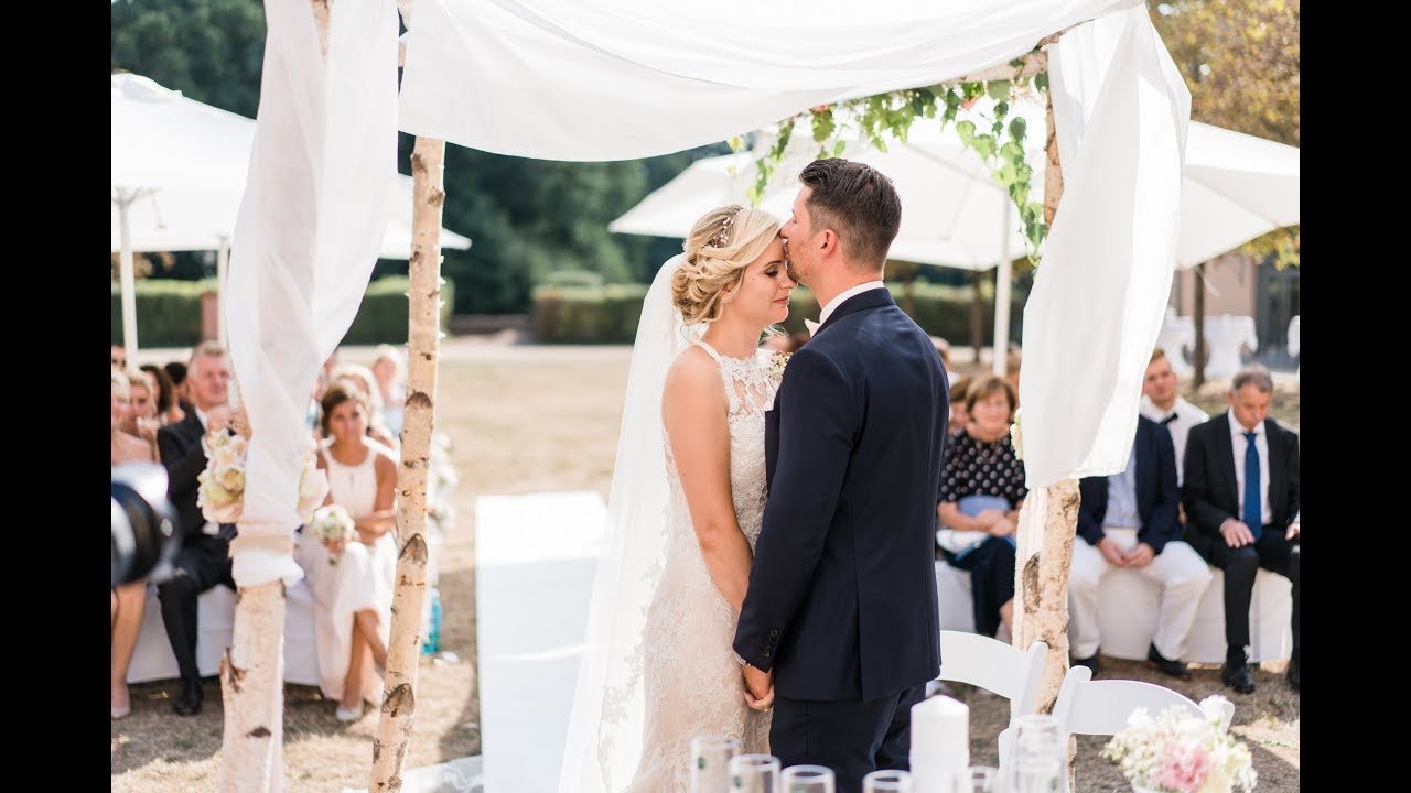 Hochzeit Janina und Jan - Freie Trauung - Jagdschloss Kranichstein Fusion Video