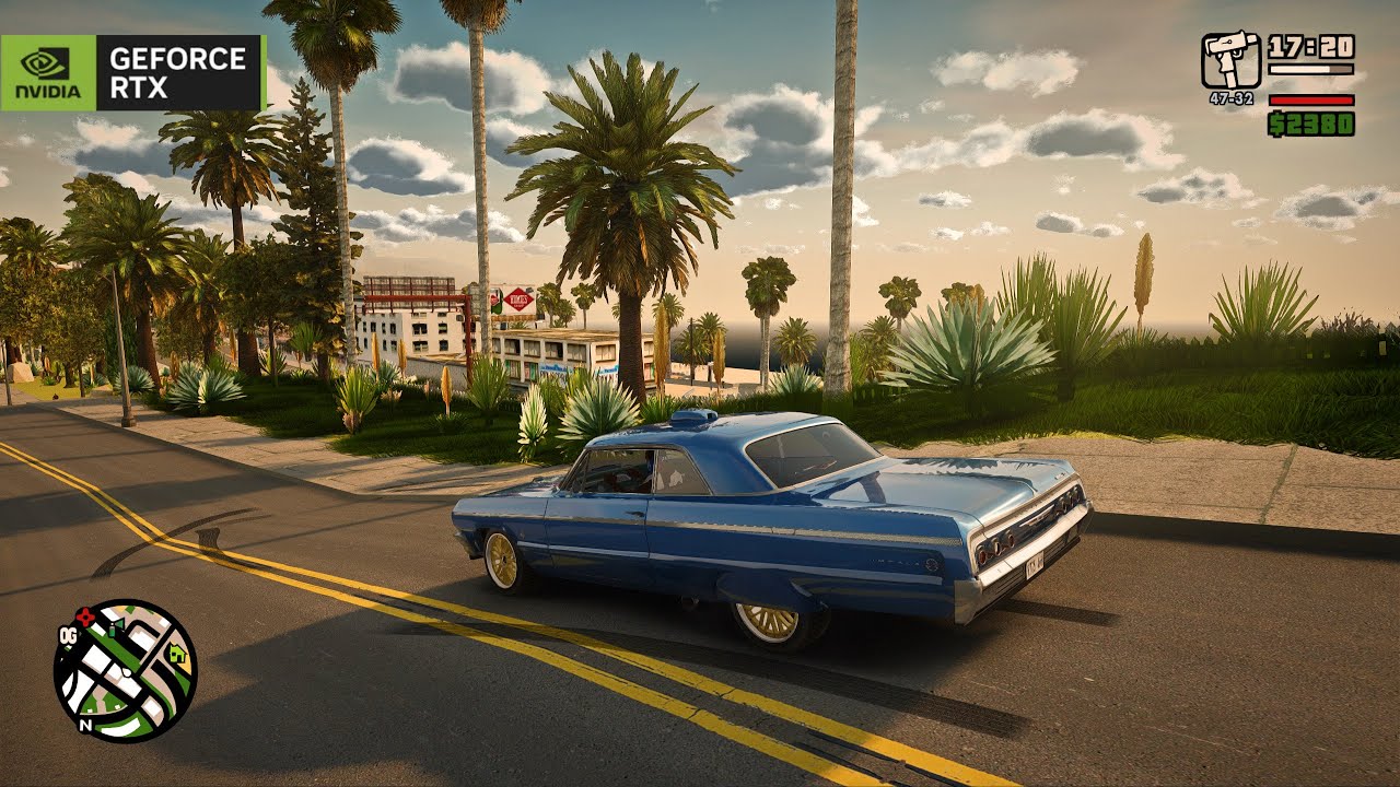 GTA San Andreas ULTRA GRAPHICS WITH REMASTERED TEXTURE REAL LIFE GANGS AND ANIMATION GAMEPLAY PART 2