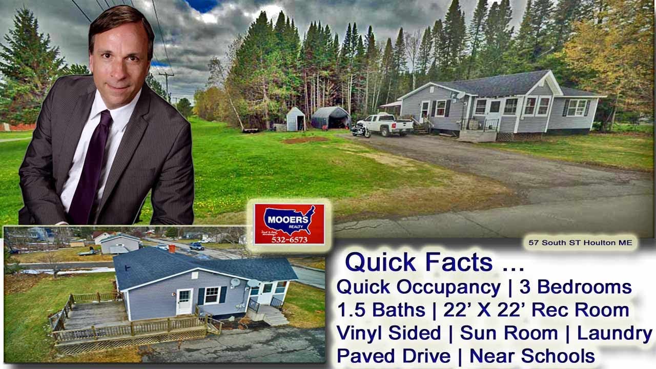 3 Bedroom 1 Floor Maine Ranch Home Houlton ME