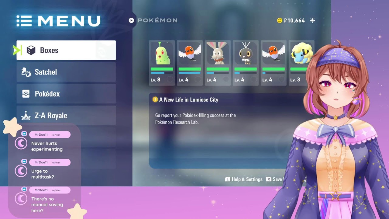 🔴[LIVE] Pokemon Z-A✨ Star Guardian Vtuber ✨ASMR ✨