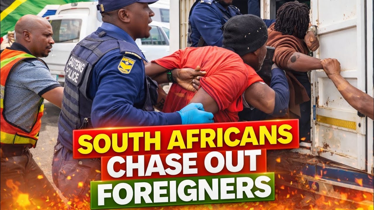 SOUTH AFRICANs🇿🇦 CHASE OUT FOREIGNERS With FORCE