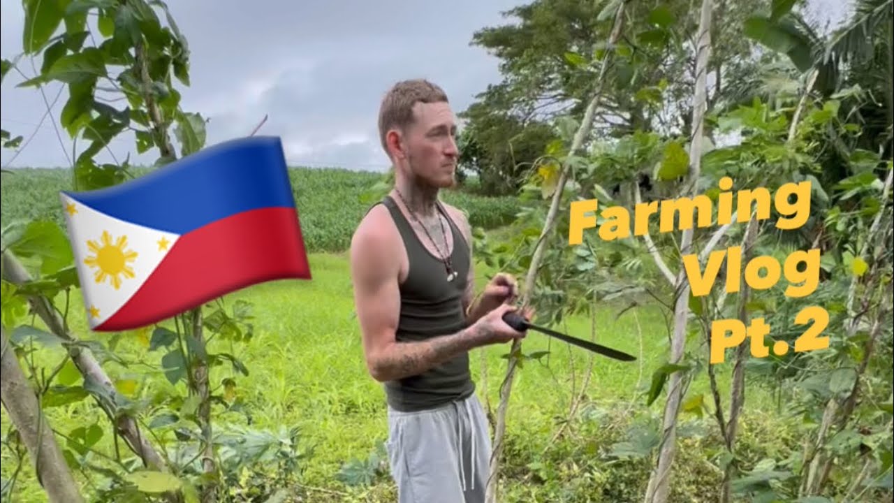 🇵🇭 American Expat farming Vlog pt.2 plus first time at the Baka festival 