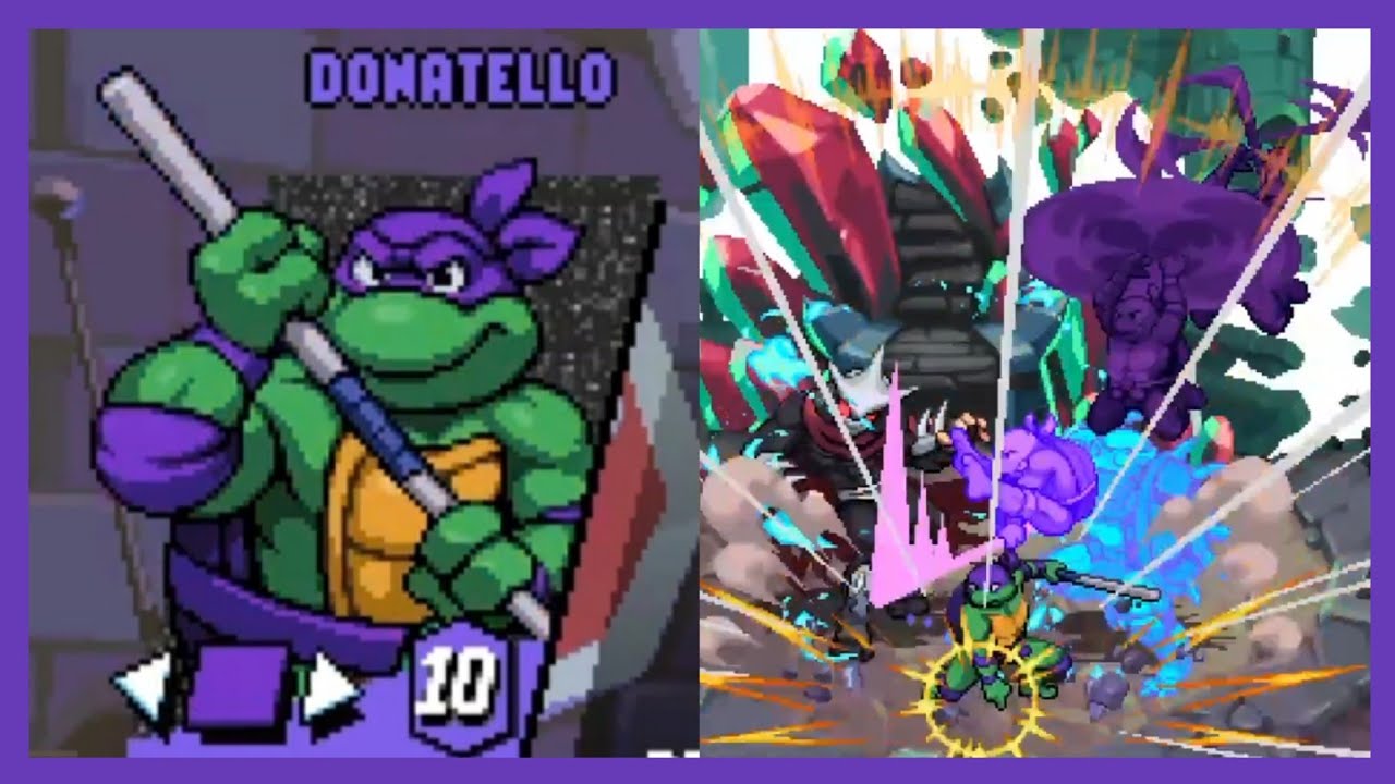 Rise Donatello Survival Mode. TMNT Shredder's Revenge.