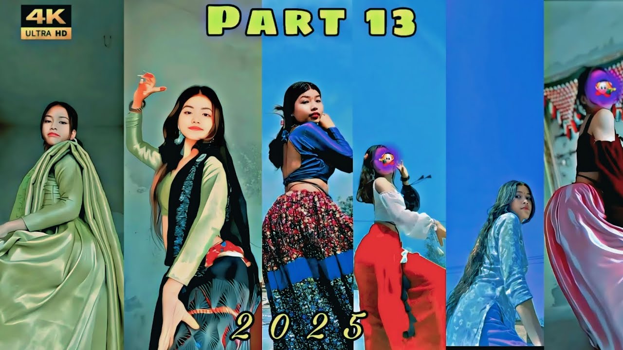 Part 13 New Tharu TikTok video 2025 || #foryou #tiktok #youtube #tharugirl #bhojpurisong