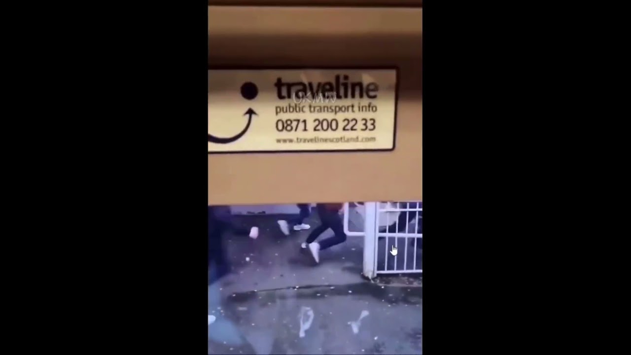 Football Hooligans UK : Young CHAV Team Act Brave & Run As Doors Open 😂🇬🇧 #Shorts #Hooligans