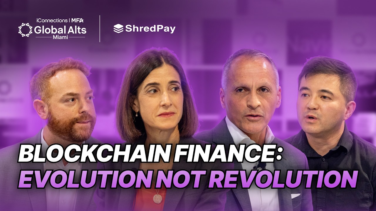 Blockchain Finance: Evolution Not Revolution | Sponsored by ShredPay