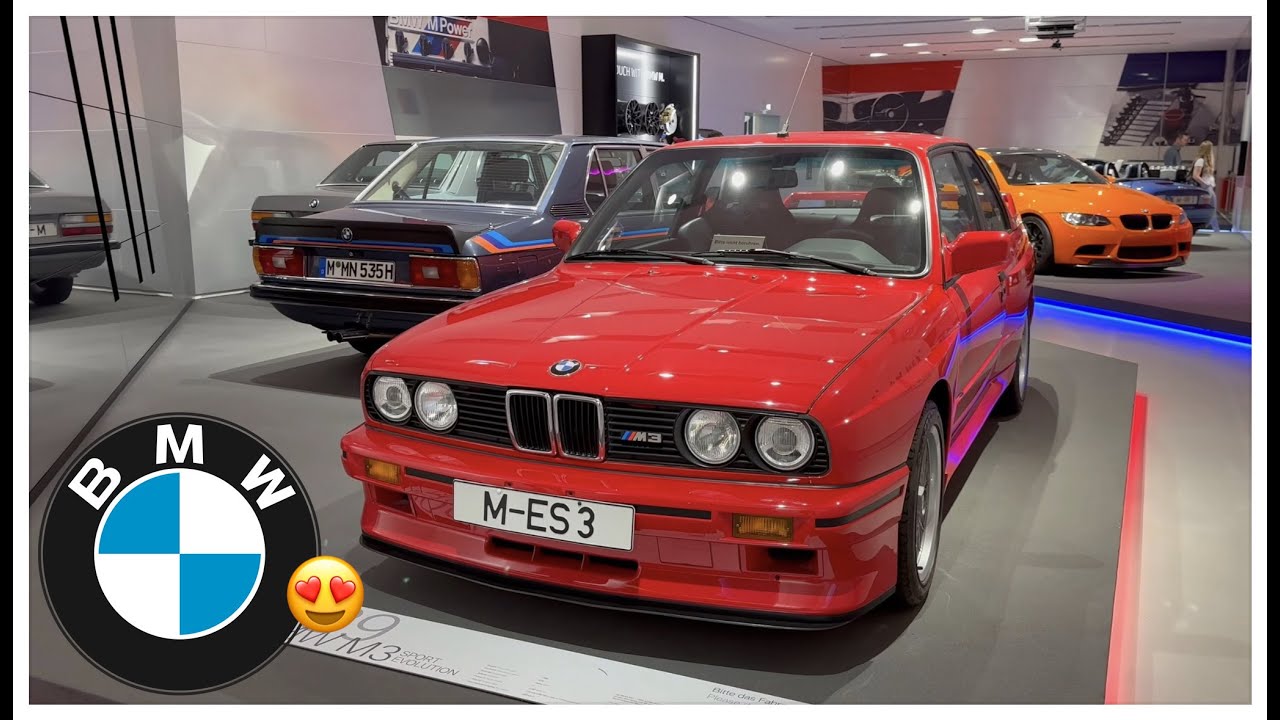 3 minutes au BMW MUSEUM de MUNICH !