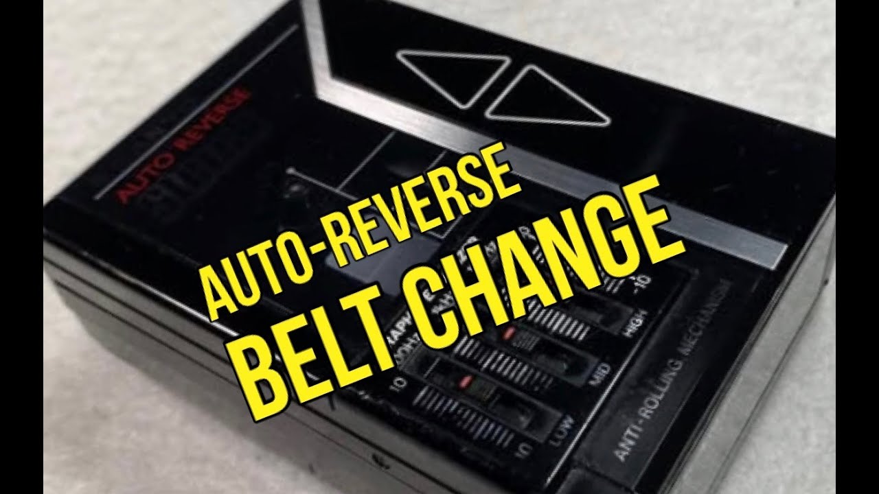 Sanyo MGP30 Cassette Belt Change Repair