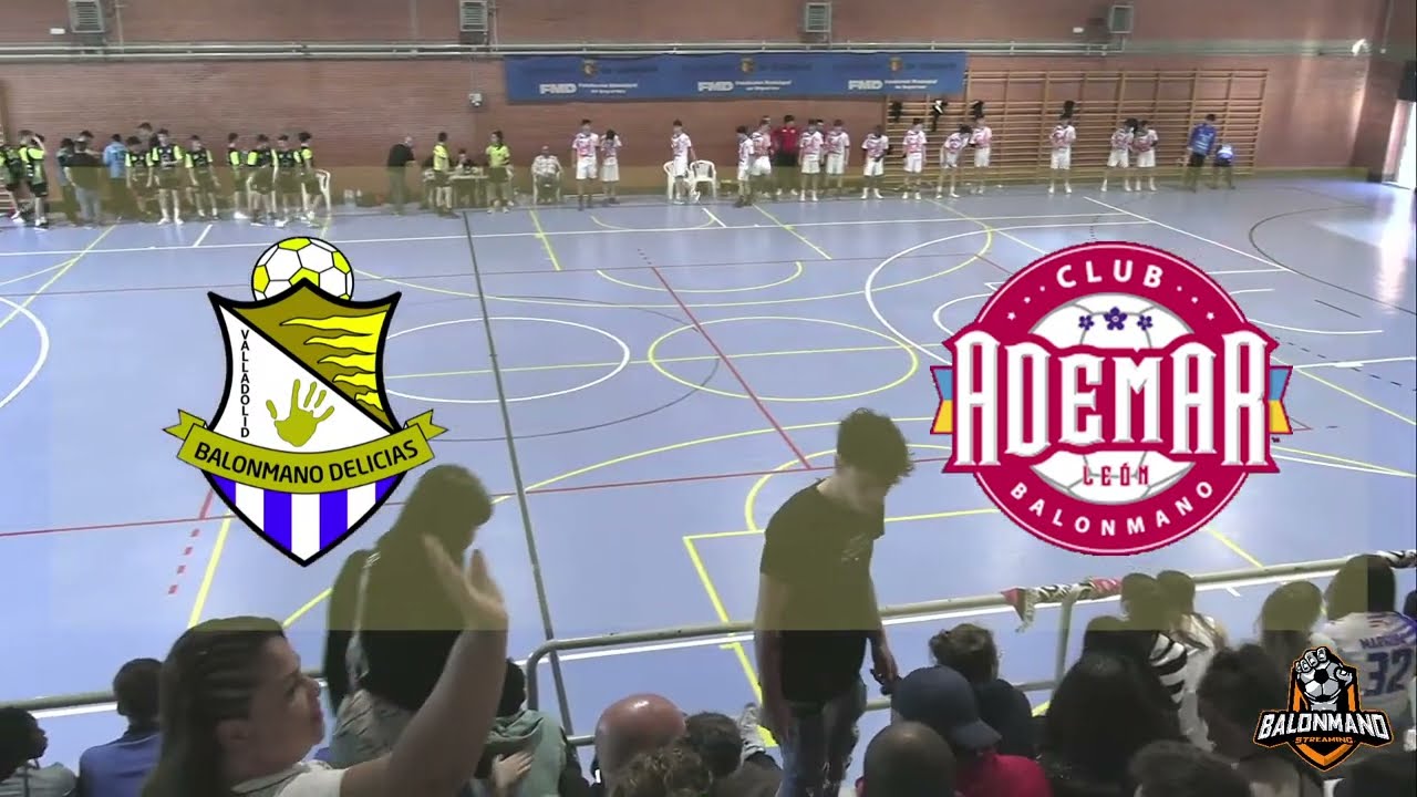 PARTIDO BALONMANO ENTRE CDBM DELICIAS A - ABANCA ADEMAR LEÓN A - 15/04/2023