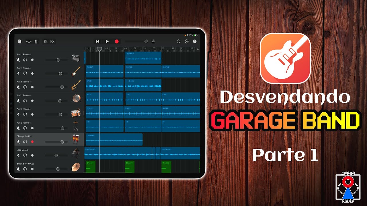 Desvendando Garage Band para iPad [parte 1]
