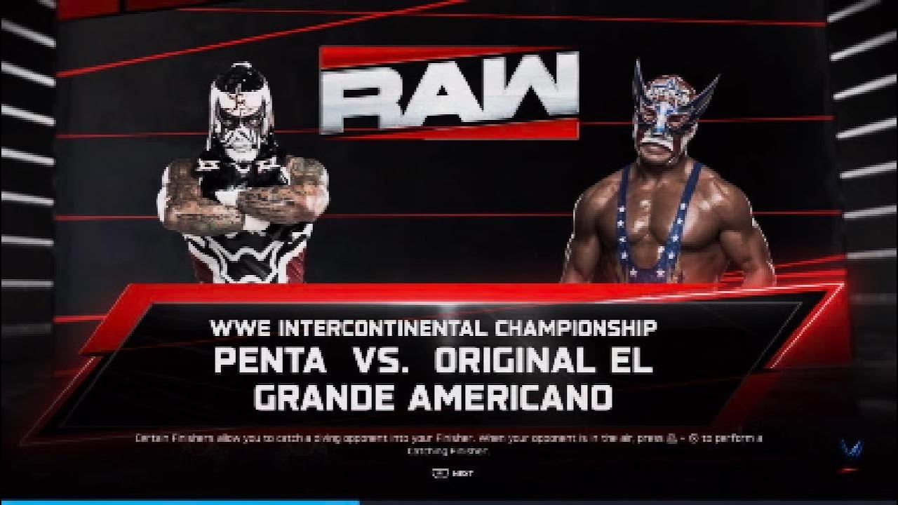Penta vs Original EL Grande Americano Intercontinental title Match