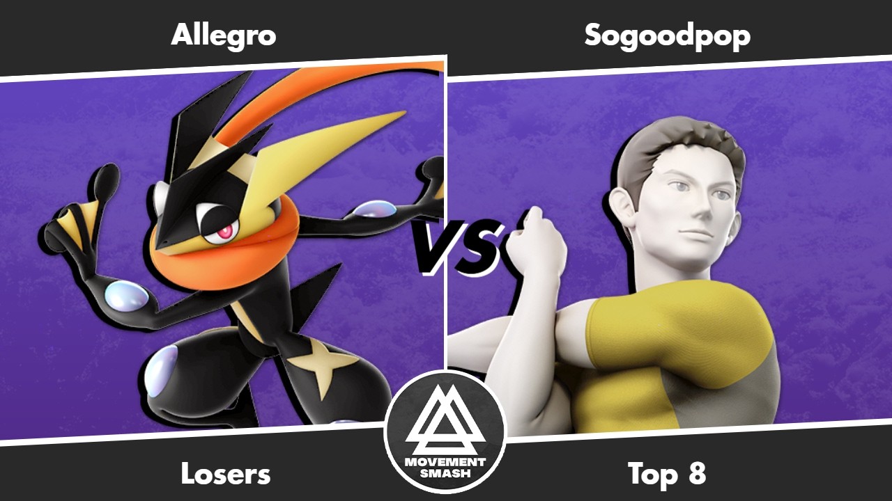 Movement Smash # 258: Allegro (Greninja) vs Sogoodpop (Wii Fit)