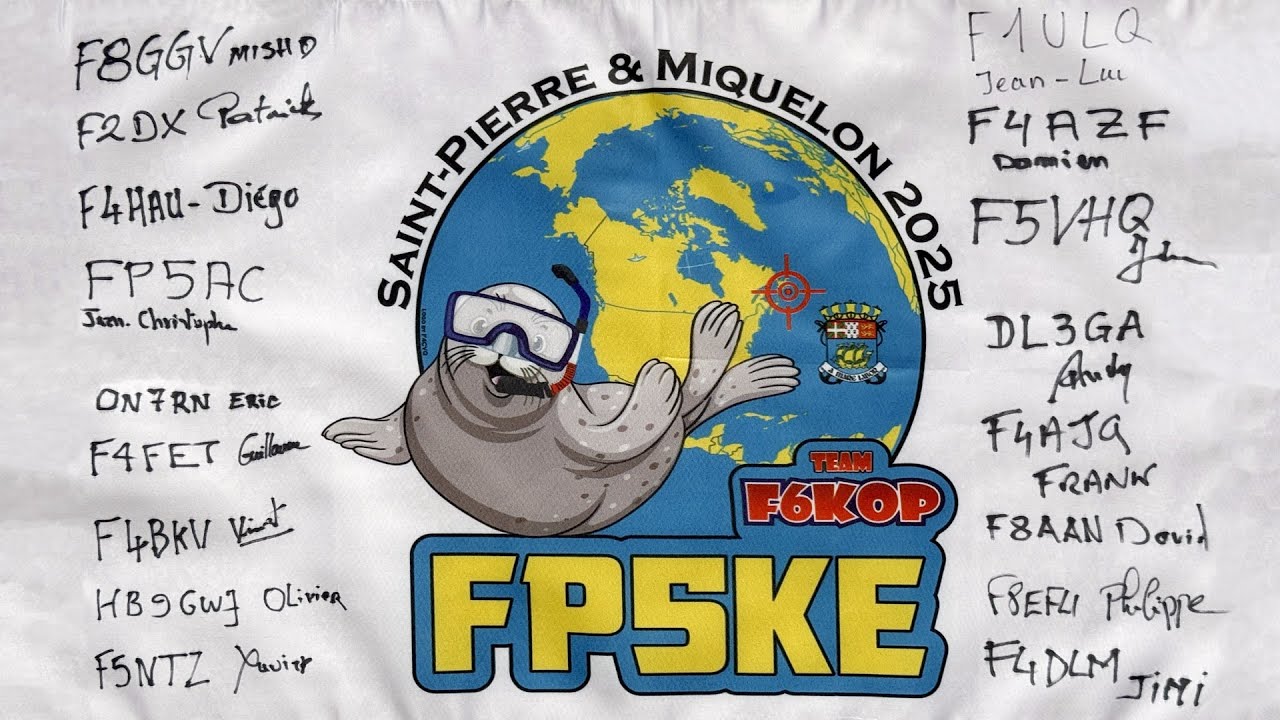 FP5KE - St Pierre & Miquelon 2025 DXpedition