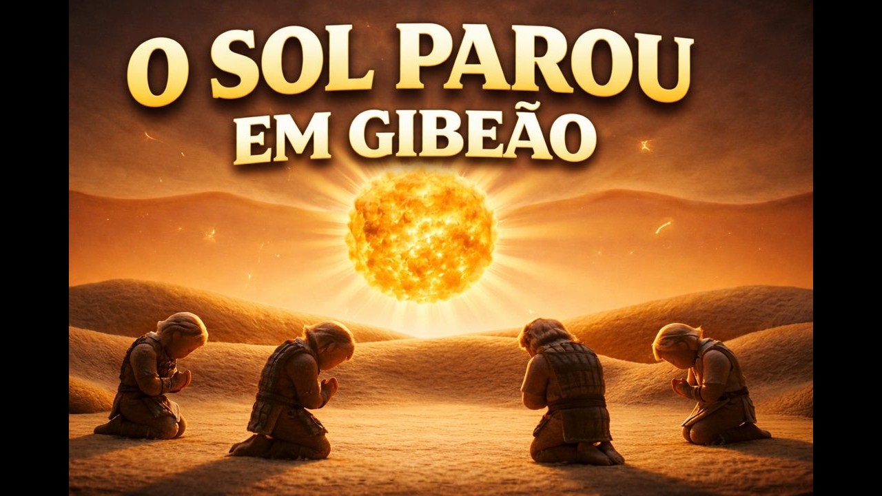 O Dia em que o Sol Parou Sobre Gibeão — O Milagre que Mudou a História