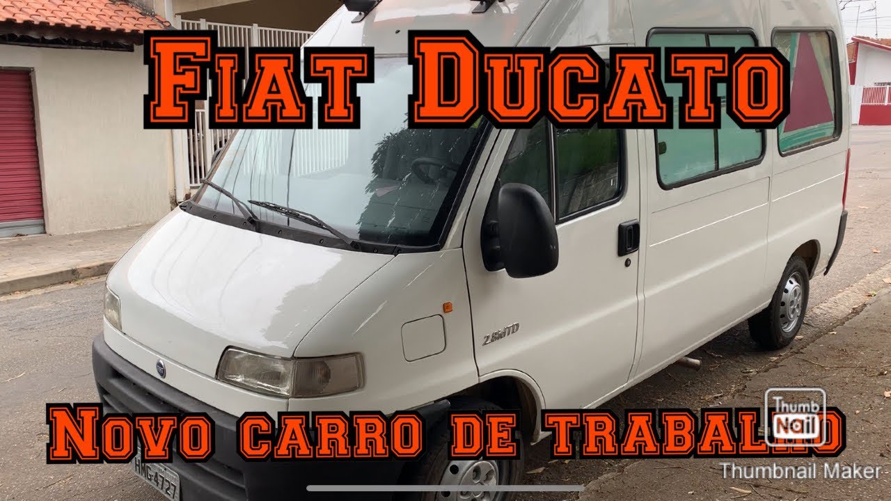 Comprei Novo Carro de Trabalho VAN Fiat Ducato HVAC