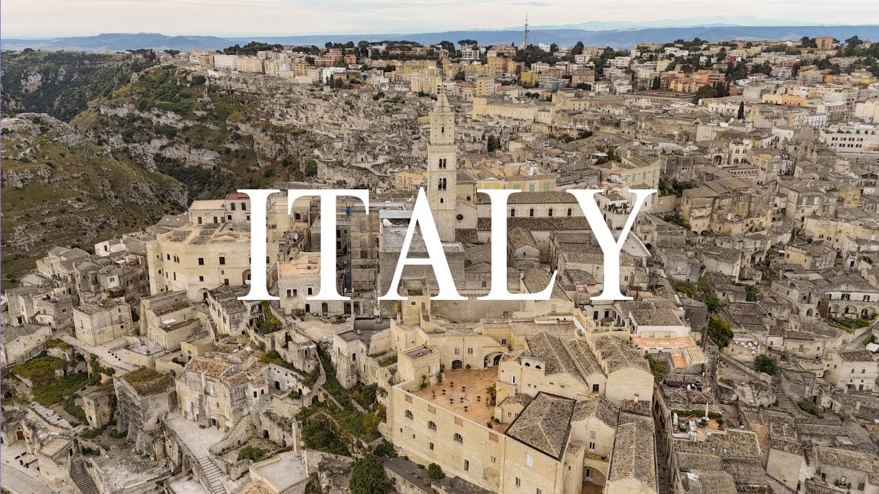 Матера, Италия 🇮🇹 | Исследуем древний пещерный город и объект всемирного наследия