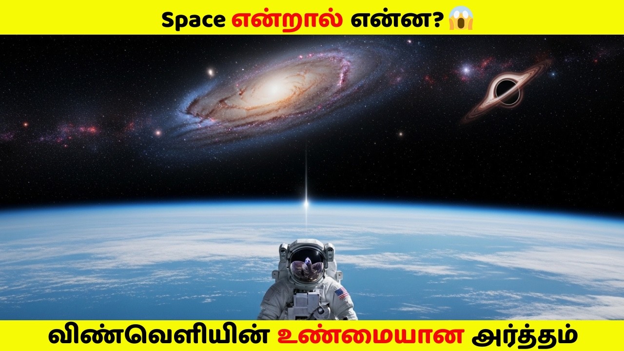 “Space என்றால் என்ன 😱  விண்வெளியின் உண்மையான அர்த்தம்”l “Space-Time Explained in Tamil 😱