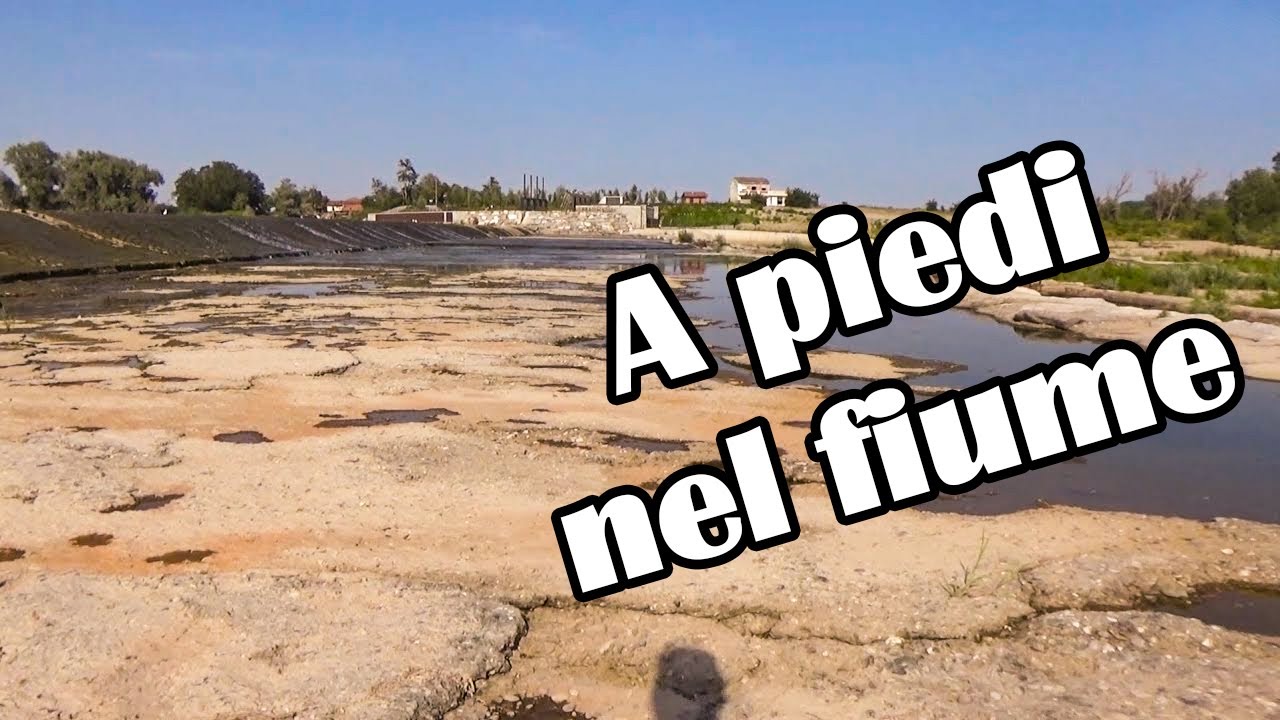 SICCITÀ: a Palestro (PV) si attraversa il Sesia a piedi! [METEOREPORT]