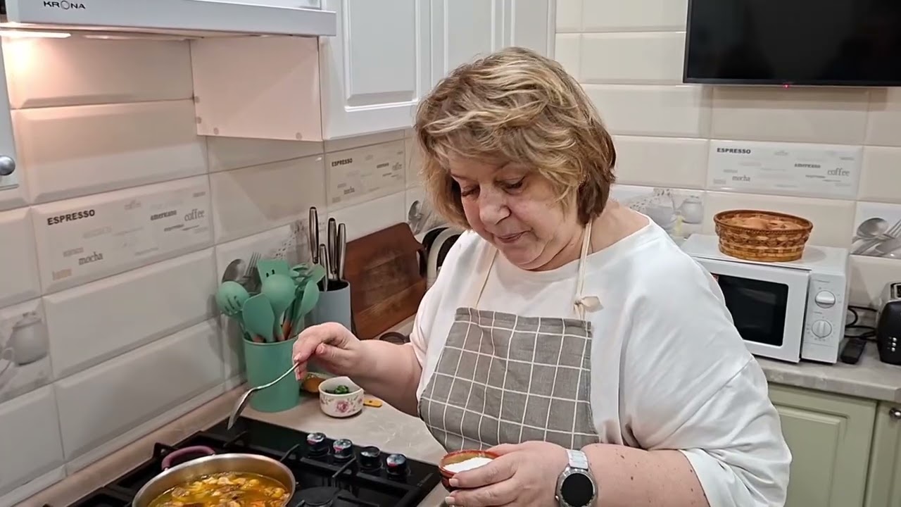 ОЧЕНЬ ВКУСНЫЙ ГРИБНОЙ СУП ИЗ ЗАМОРОЖЕННЫХ БЕЛЫХ ГРИБОВ
