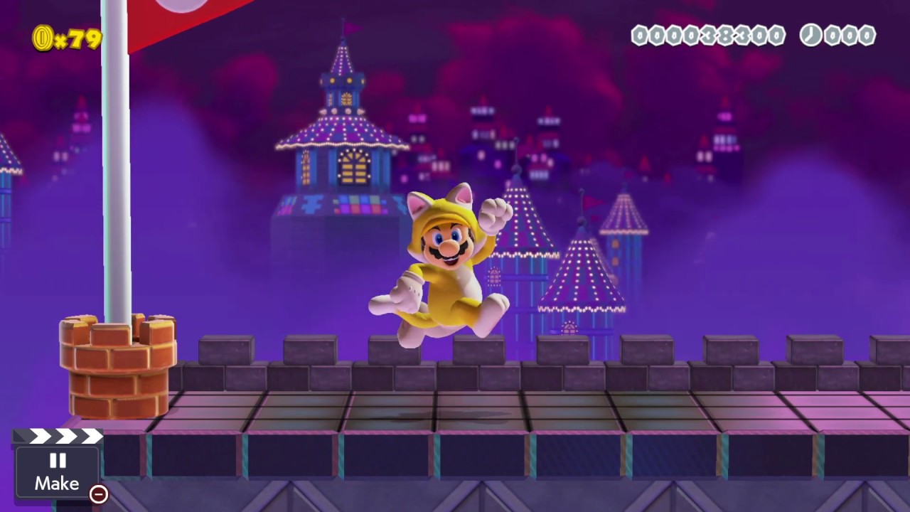 10 Minutes With Super Mario Maker 2's Course Maker! Including All Sound Effects