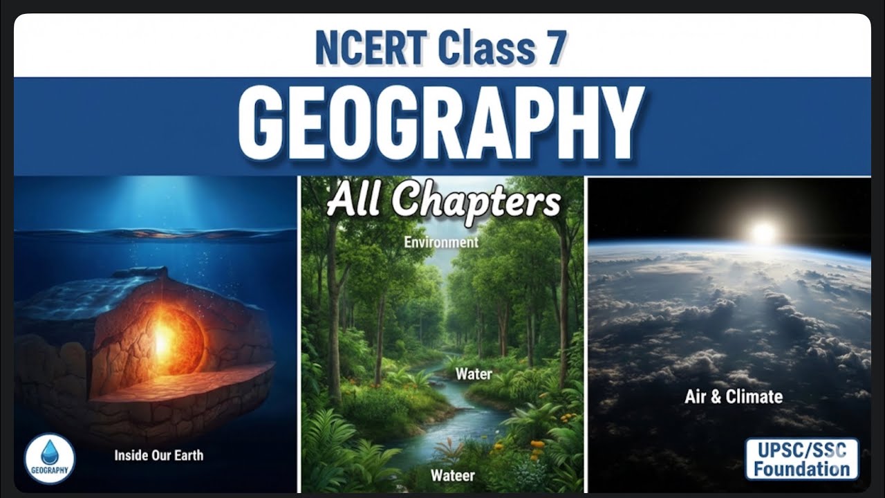 NCERT CLASS 7 🔥GEOGRAPHY 🔥 Kahani Style 🔥With Infographics |