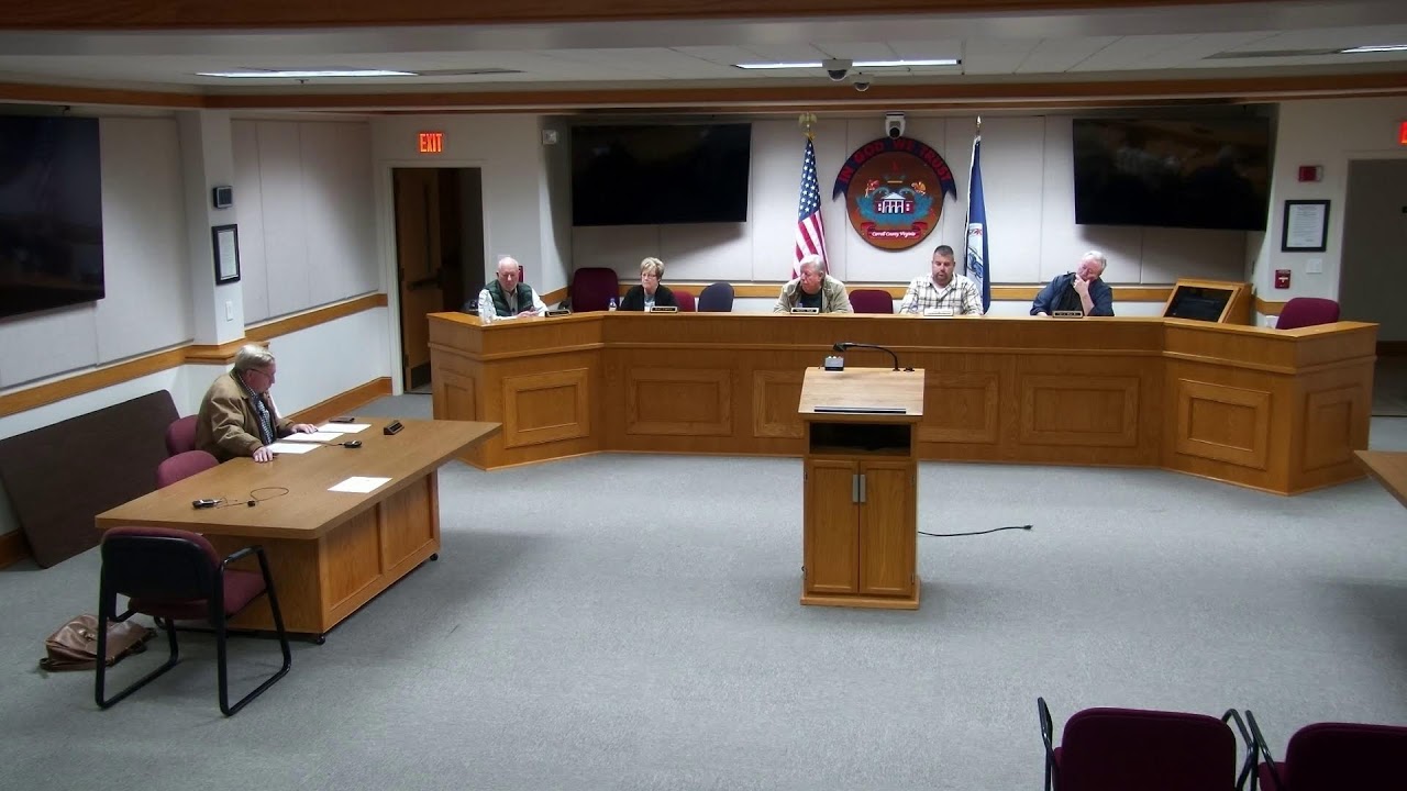 3/17/2026 Carroll County Economic Development Authority Meeting.