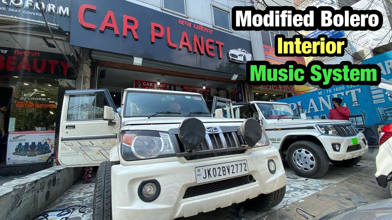 Modified Bolero | 20 Inches Alloys | Branded Seat Covers | Modified Club