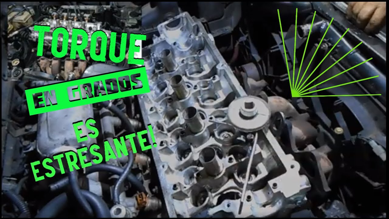 COMO SE DA EL TORQUE DE UNA CULATA DE CILINDROS DE UN HYUNDAI ELANTRA 2000, MOTOR 2.0