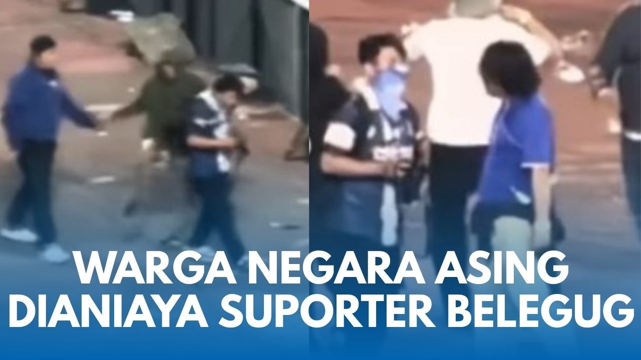SUPORTER BELEGUG! Fotografer Thailand Jadi Korban Serangan Oknum Suporter Persib