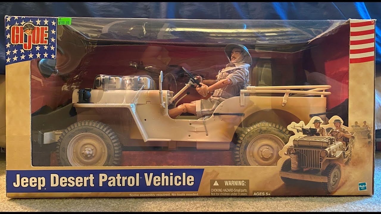Обзор автомобиля GI Joe 2002 Jeep Desert Patrol