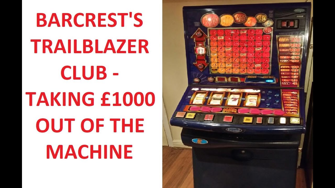 Barcrest's Trailblazer Club - Dropping The £1000 Jackpot