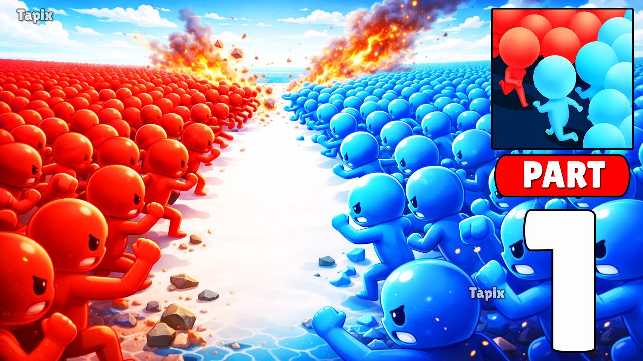 Count Masters – Gameplay Walkthrough – Epic Crowd Battle & Level Progression (iOS, Android)