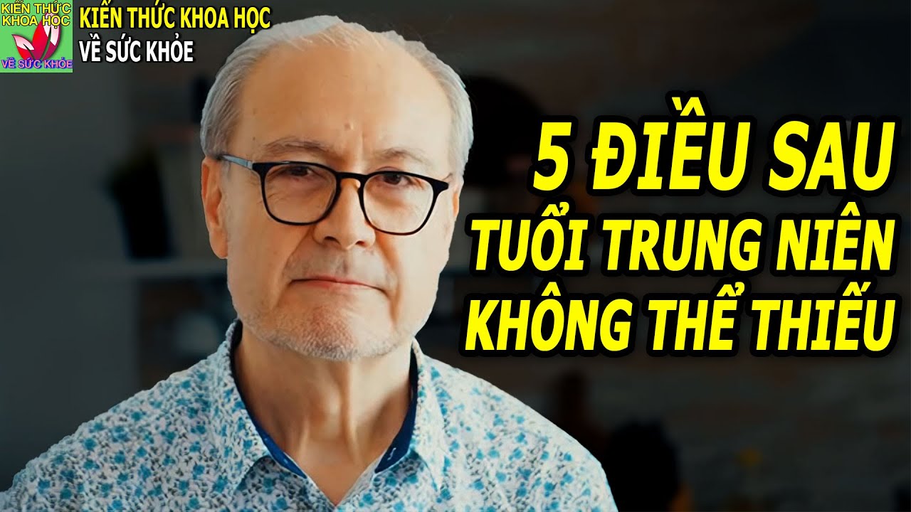 5 Th&oacute;i quen kh&ocirc;ng thể thiếu sau tuổi trung ni&ecirc;n